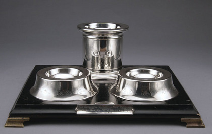 Carolean Revival Silver Trencher Salts (Pair) - Innholders Company